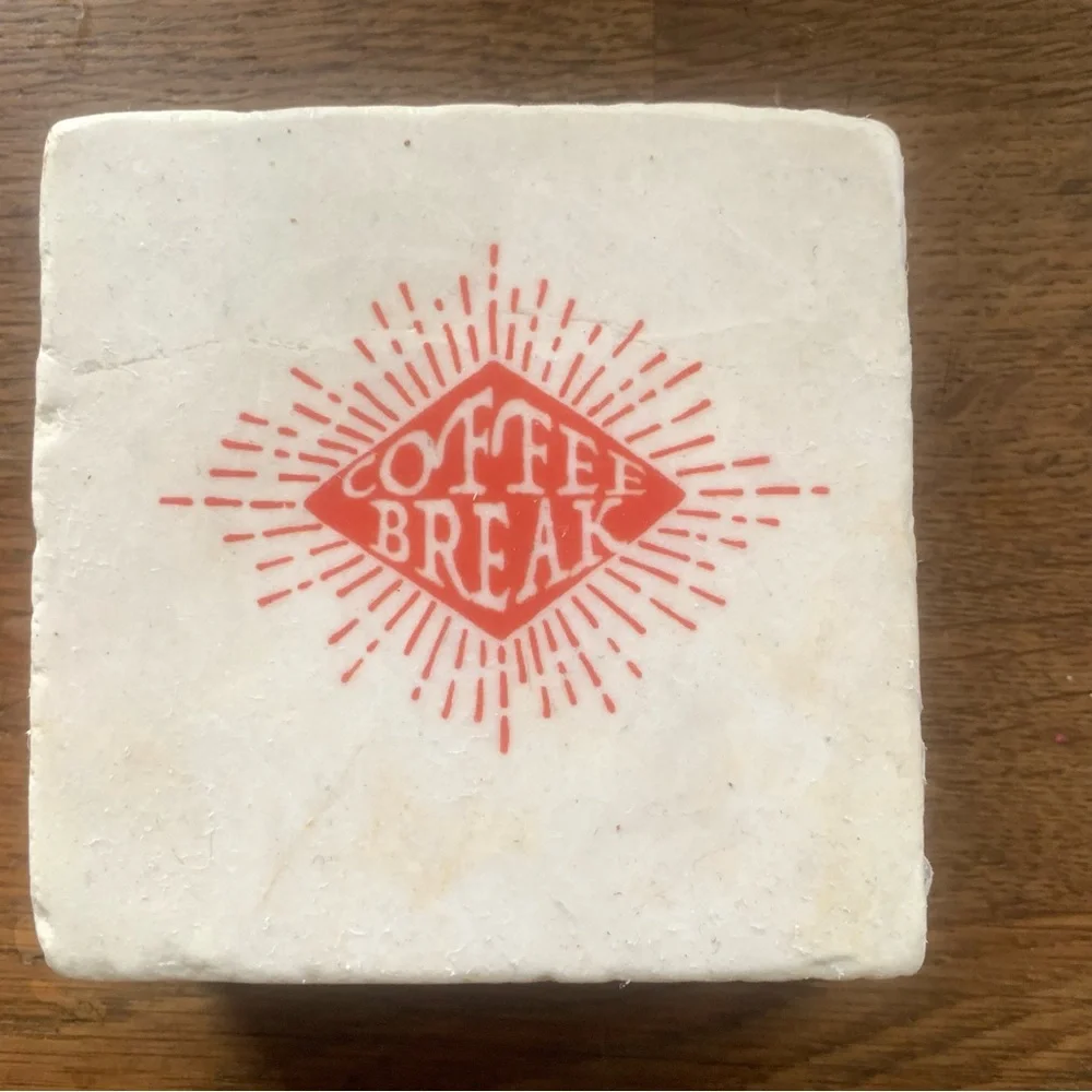 Marble Coffee Break Coaster